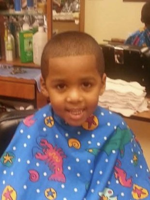 Kid's fresh haircut